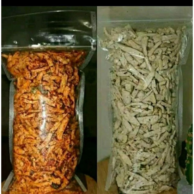 Basreng (baso goreng) daun jeruk