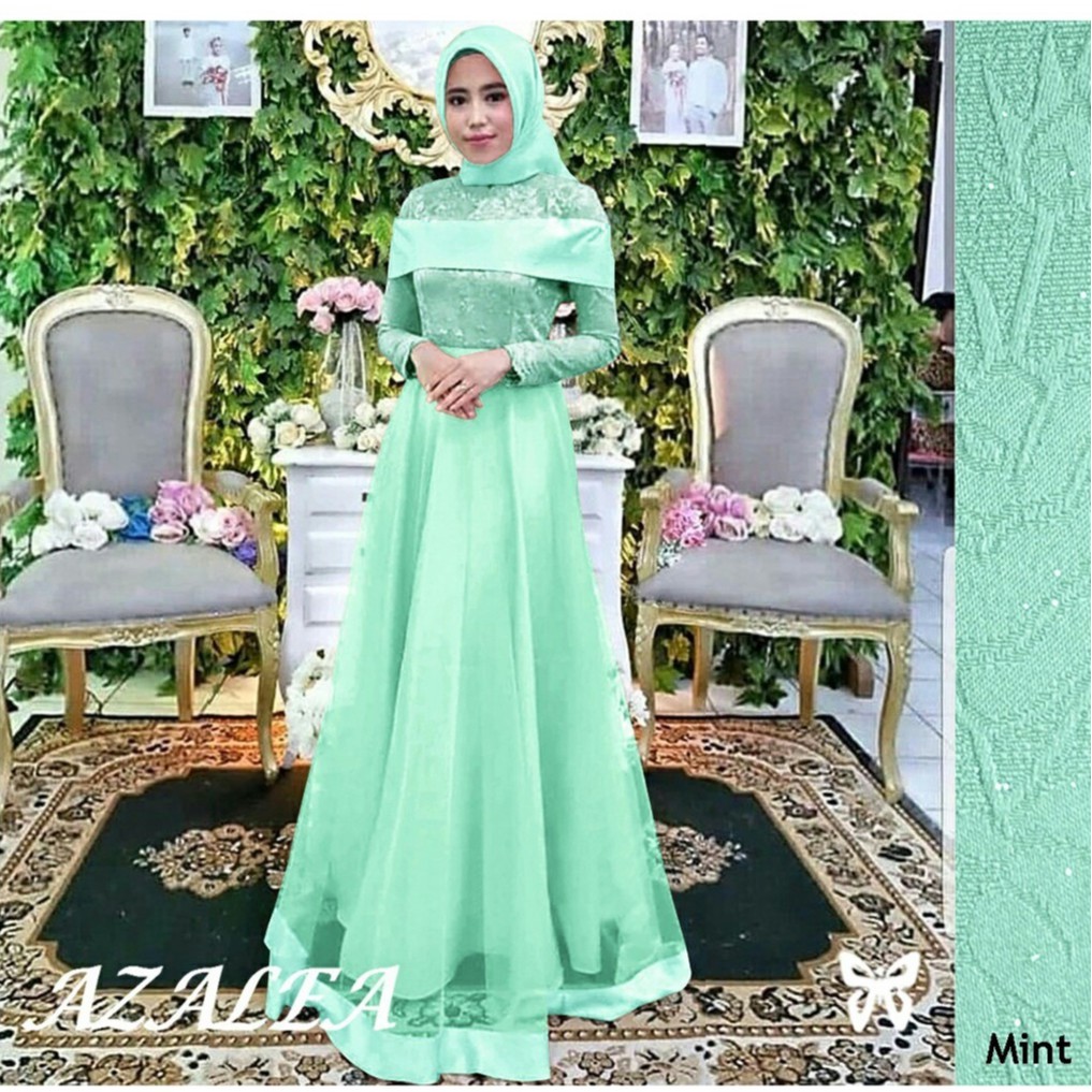 HOPYLOVY SUPER SALE - MAXI DRESS PESTA - AZALEA GLITER