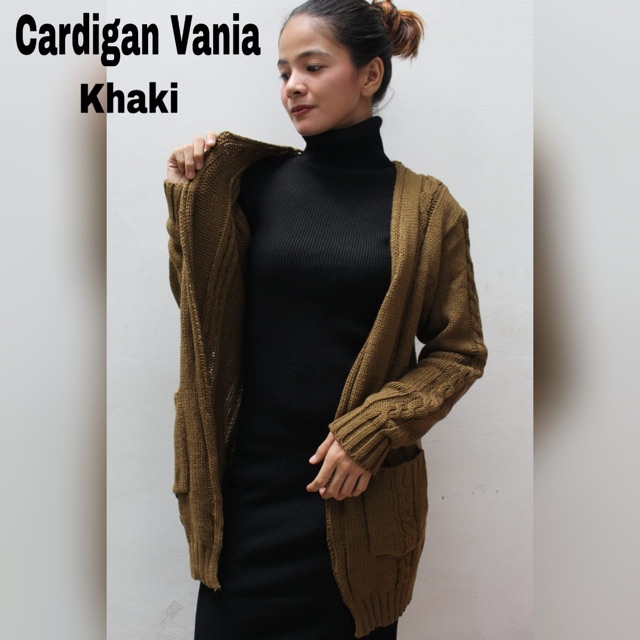 IMPORT Sweater Rajut Wool Musim Dingin Infinity Baju Winter Vania