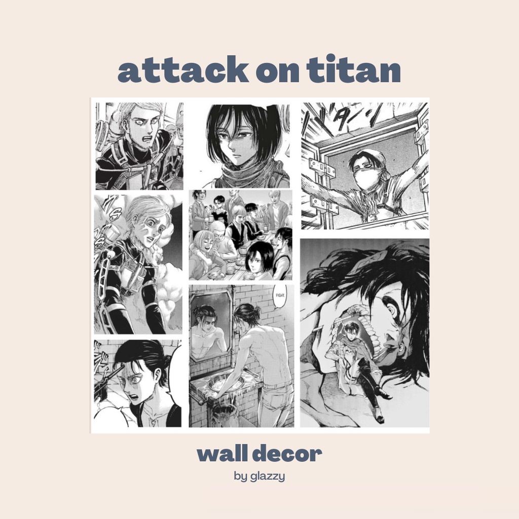 wall decor anime tokyo revengers - haikyuu - jujutsu kaisen - attack on titan  ( poster hiasan dinding mood board ) jjk-aot manga