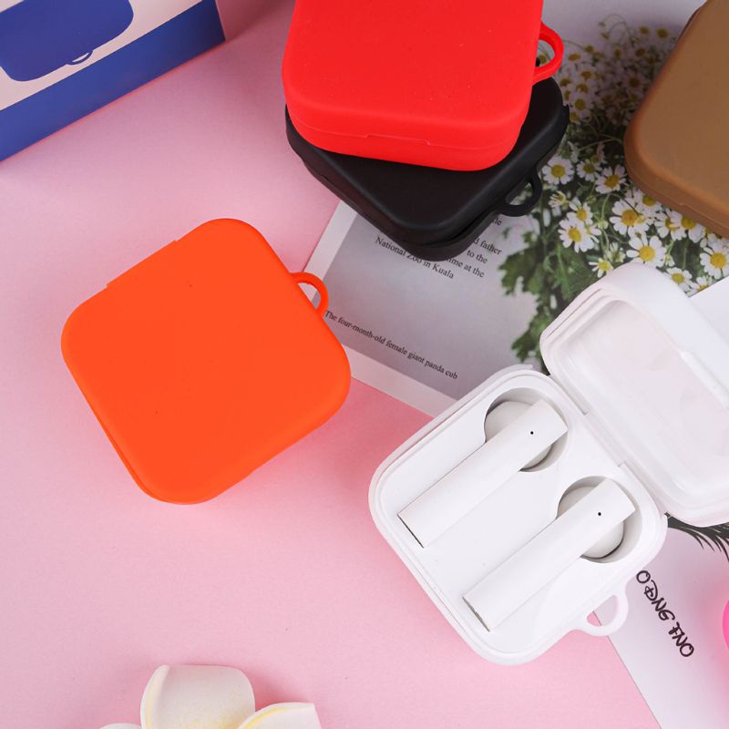 Cre Soft Case Silikon Earphone Bluetooth Untuk Xiaomi Air2 SE