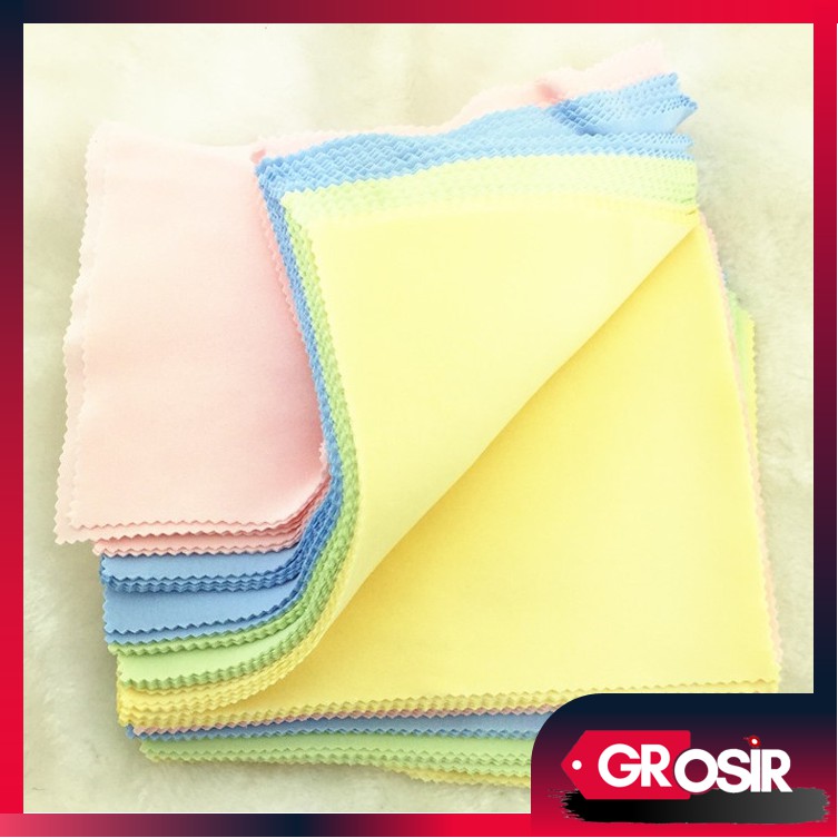 Grosir - K867 Kain Pembersih Kacamata / Kain Serbaguna / Kain Lap Kacamata / Bahan Halus dan Lembut