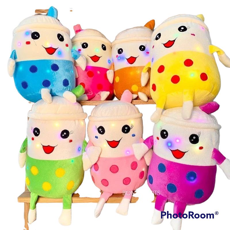 boneka boba tangan kaki LED bisa nyala ada lampunya