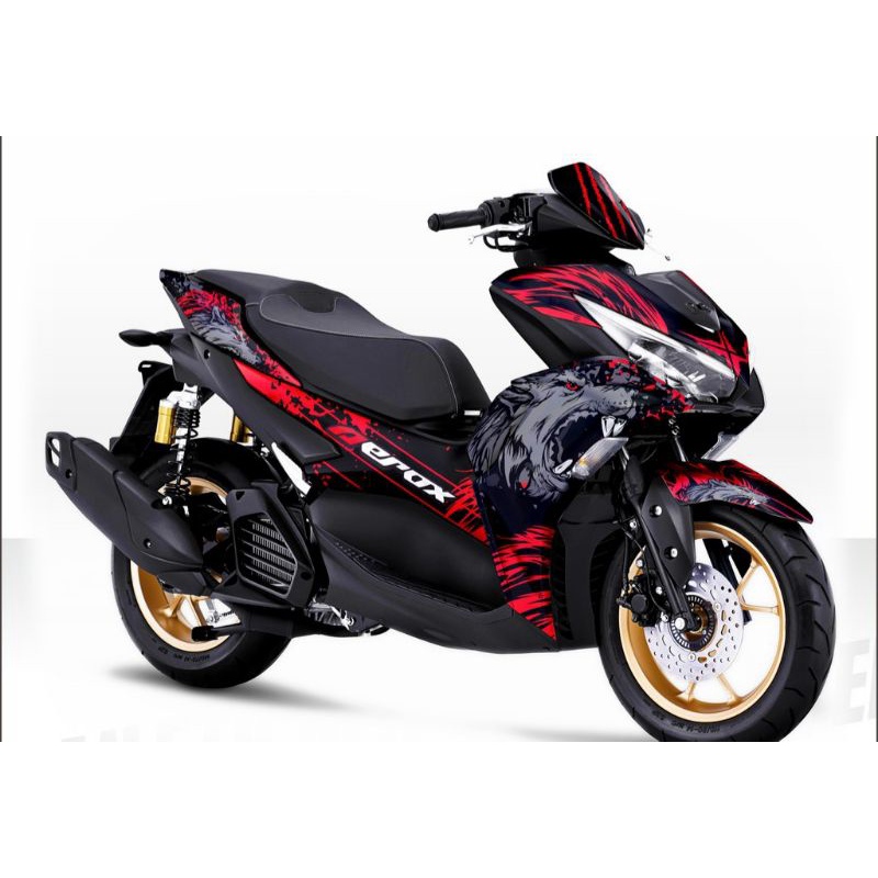 DECAL ALL NEW AEROX 155 2021 CONNECTED FULL BODY