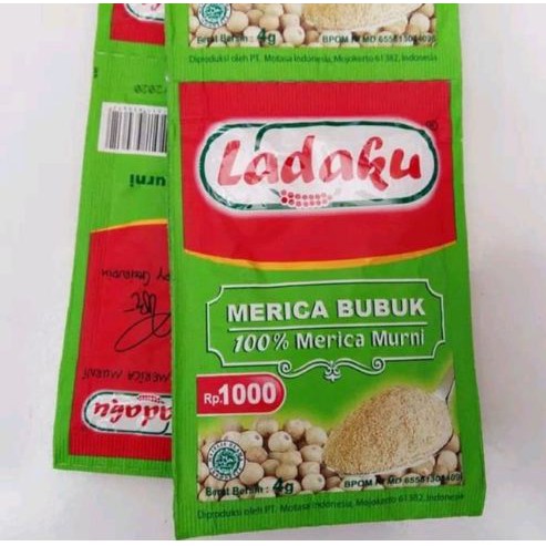 

Ladaku Merica Bubuk 100% Alami / Lada Bubuk Sachet / Penyedap Rasa