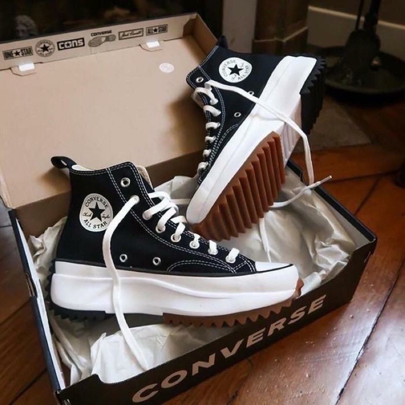 Sepatu Converse Run Star Hike JW Anderson Black premium original