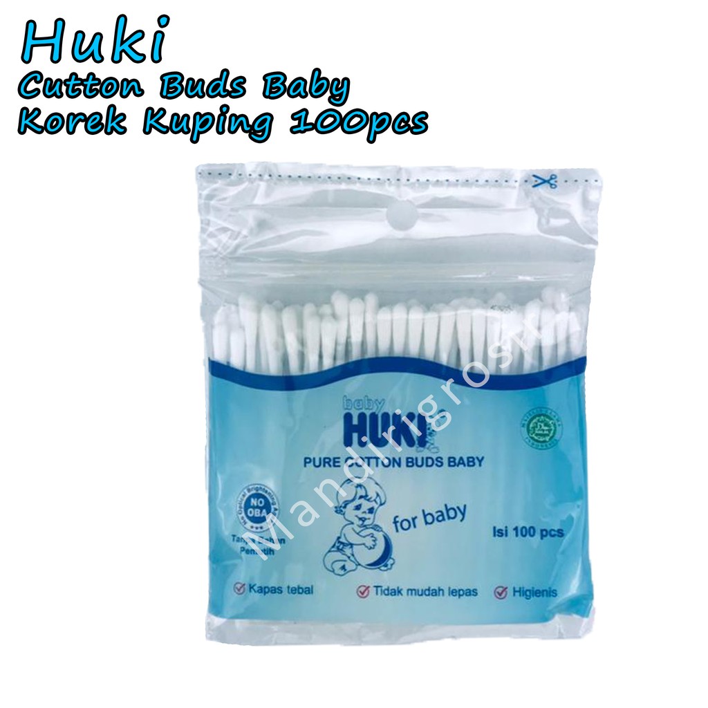 Cotton Buds Baby *Huki * Korek kuping * 100 pcs