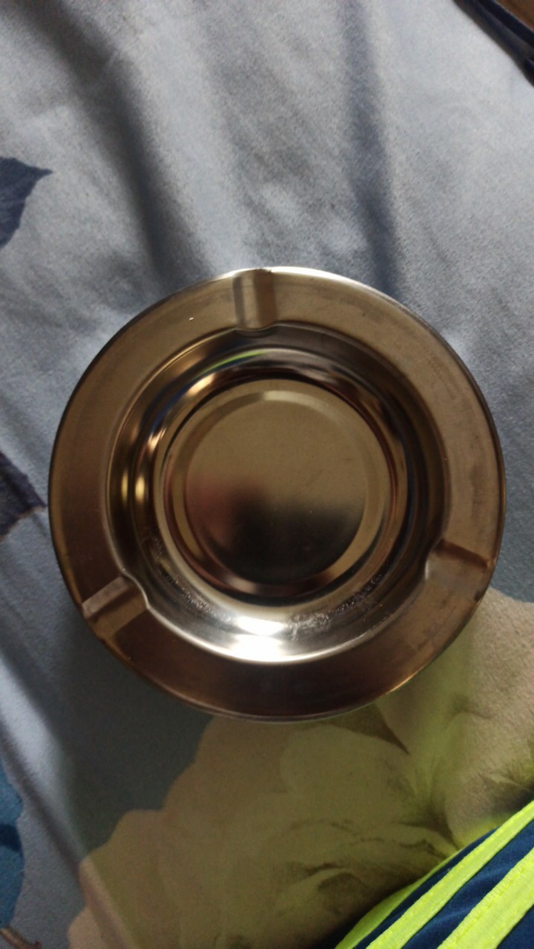 Asbak Rokok Stainless Uk 12 Cm