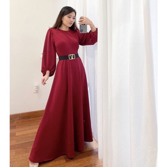 Vanesha Margaretta - 674# Samantha Maxi Dress Scuba