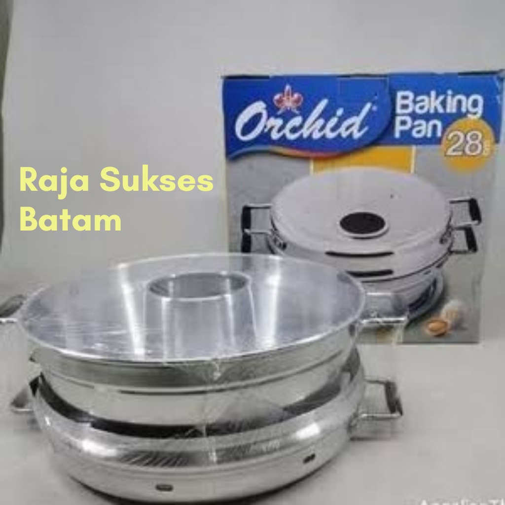 

Loyang Kue Bolu / Baking Pan Orchid 28cm BATAM