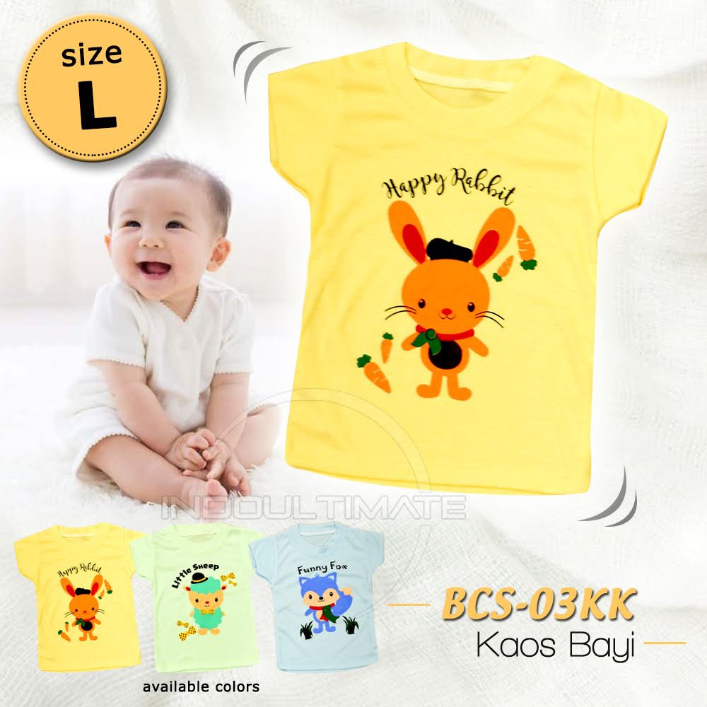 Baju Anak 9-4 Tahun BCS-03KK Bayi Atasan Anak Bayi Pakaian Anak Bayi Baju Harian Anak Kaos Anak-2