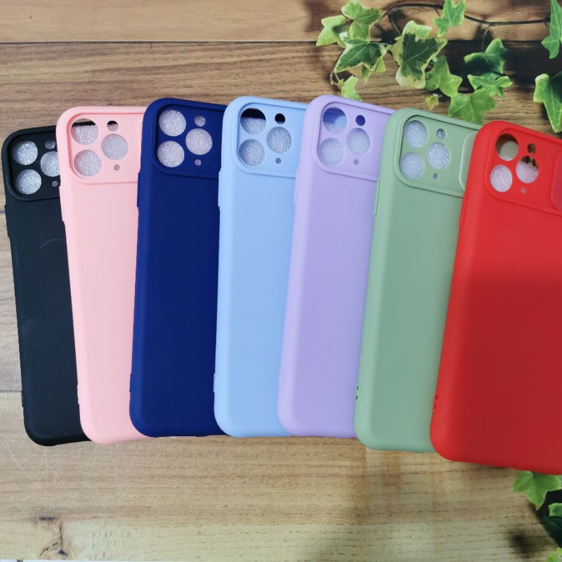 CASE IPHONE 11 PRO MAX CASE SOFTCASE SLEDING WARNA WARNI