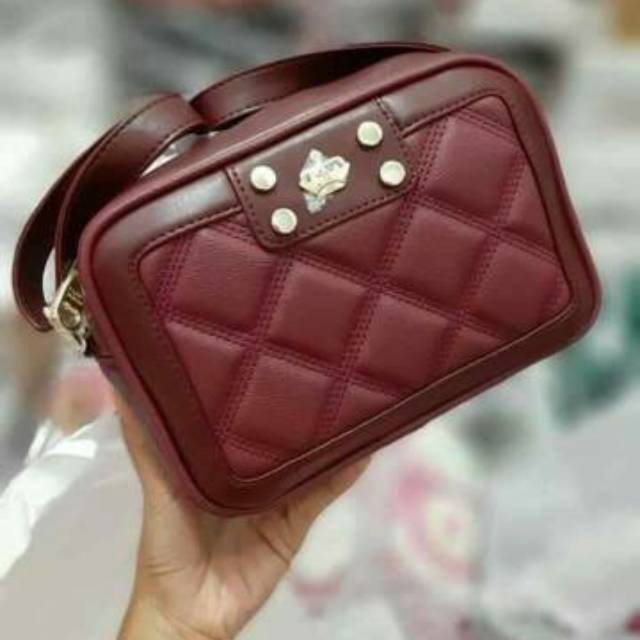 Sophie Paris Rosalee Tas Selempang Wanita Maroon (T6319M2)