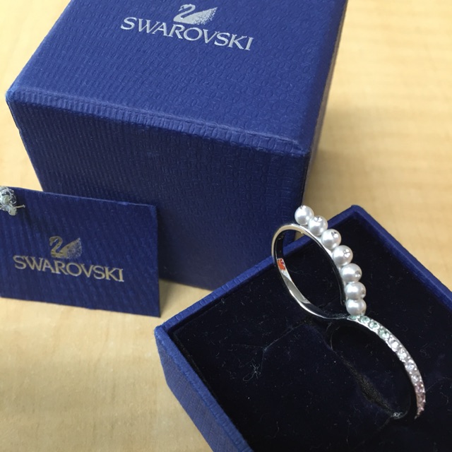 SWAROVSKI duo ring original MURAH