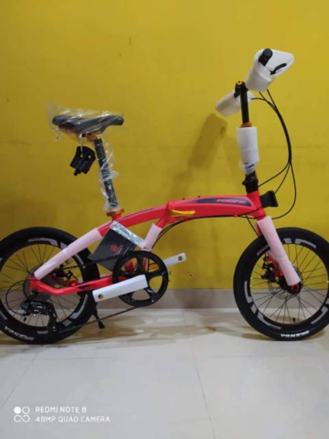 ⚡PROMO 3.3 Big Sale⚡ Pacific Noris 2.1 Sepeda Lipat 20inch Alloy Remaja-Dewasa