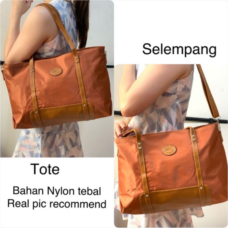 TAS TOTE  BASIC KASMAG NYLON KUALITAS SUPER