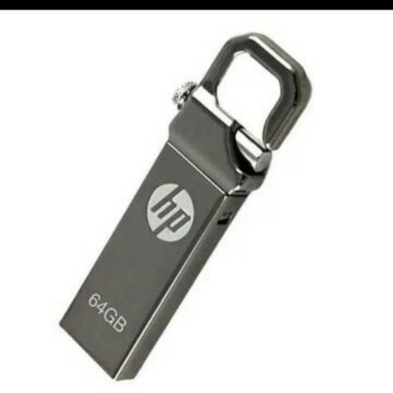 FLESDISK HP 64GB BAHAN METAL BESI FDH64 FLESDISK USB - Ranze Store