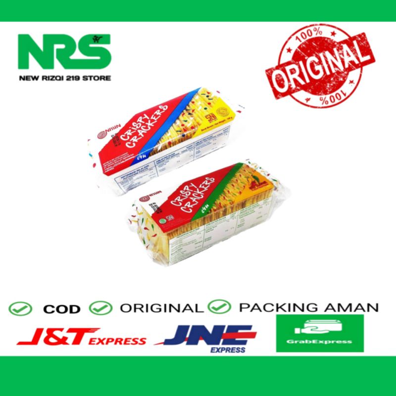 

Nissin Crispy Crackers Pedas Original 140 gr - Krekers