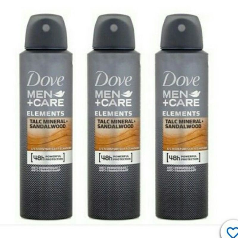 Dove Men + Care Sandalwood Deodorant Spray 150ml