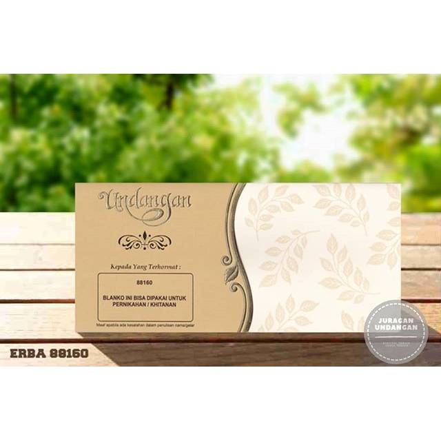 Blanko Undangan/ Undangan Pernikahan/ Undangan Murah Erba 88160