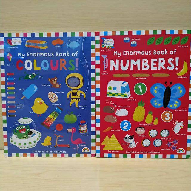 My Enormous Book of Colours/My Enormous Book of Numbers