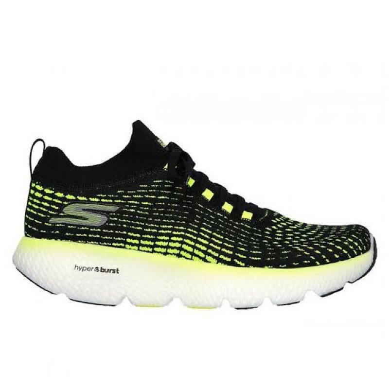 Skechers Go Run Max Road 4 Black Lime 55223 BKLM
