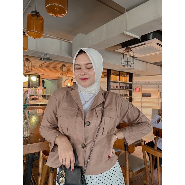 Outer jessica premium // Oneset jessica // Outer kemeja butikzarv