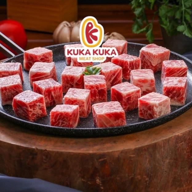 

Beef Wagyu Saikoro Cubes Meltique Daging Sapi 500Gr Nellysuryawati2