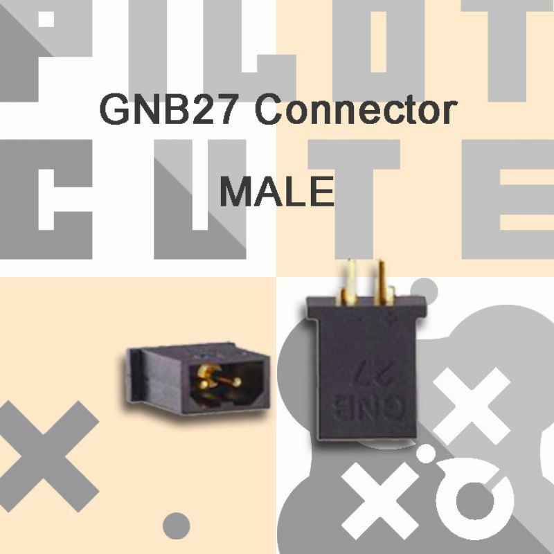 GNB 27 Male connector for FC 1S