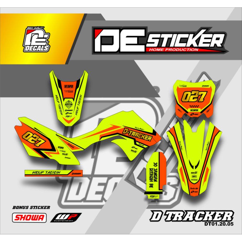 decal sticker KLX D-Tracker
