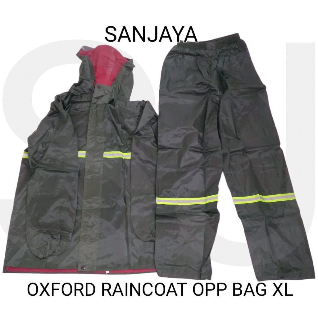 JAS HUJAN / JAS HUJAN SETELAN / MANTOL / JAS HUJAN DEWASA / RAINCOAT / OXFORD RAINCOAT OPP BAG