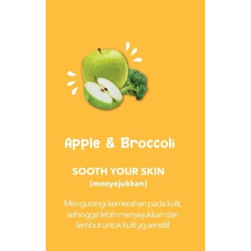 Herborist Juice For Skin Body Serum Apple &amp; Broccoli 180ml/Handbody Lotion/Body Serum