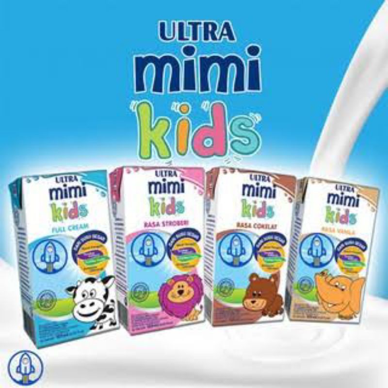 

SUSU ULTRA MIMI 125 ML SATUAN / SUSU ANAK SIAP MINUM / COKLAT/ STAWBERRY/ FULLCREAM/ SUSU UHT MURAH