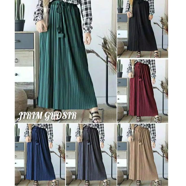 Rok Plisket | Rok Plisket Lurus Lidi | Rok Plisket LurusAMK.01Jl22g