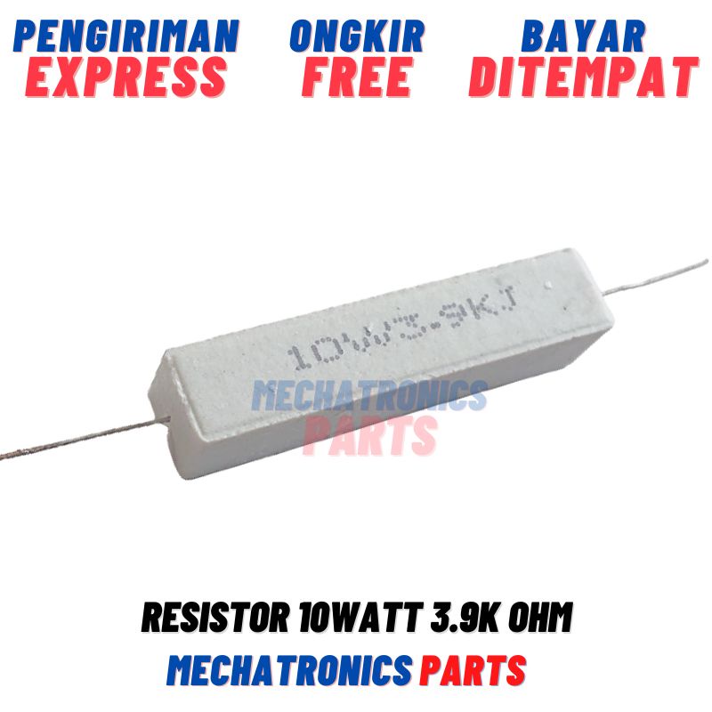 [PAS-9546] RESISTOR 10WATT 3.9K OHM