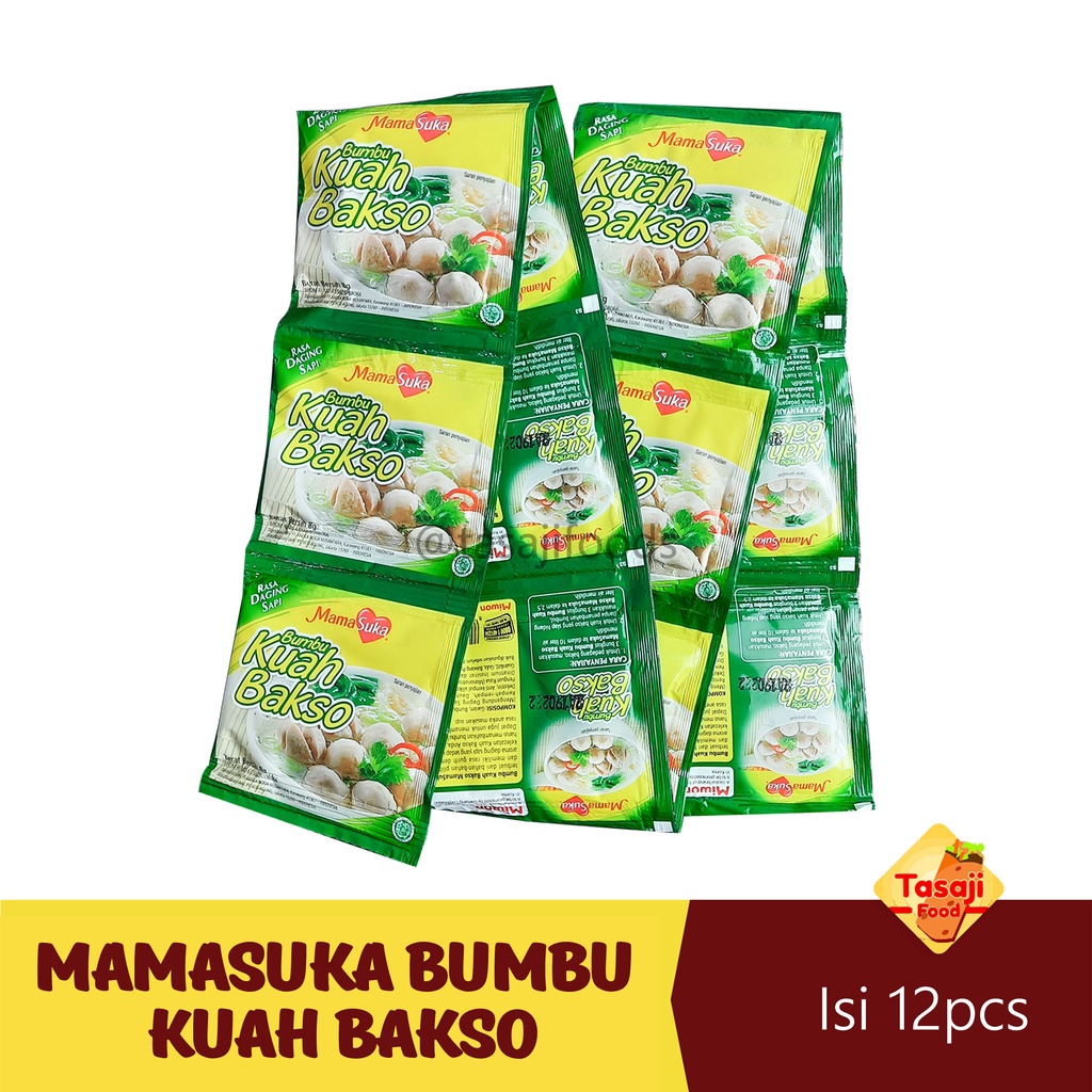 Paket MAMASUKA Kuah Bakso - 12 Sachet