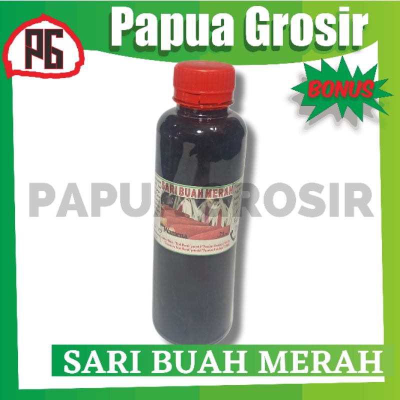 Sari Buah Merah Papua Asli