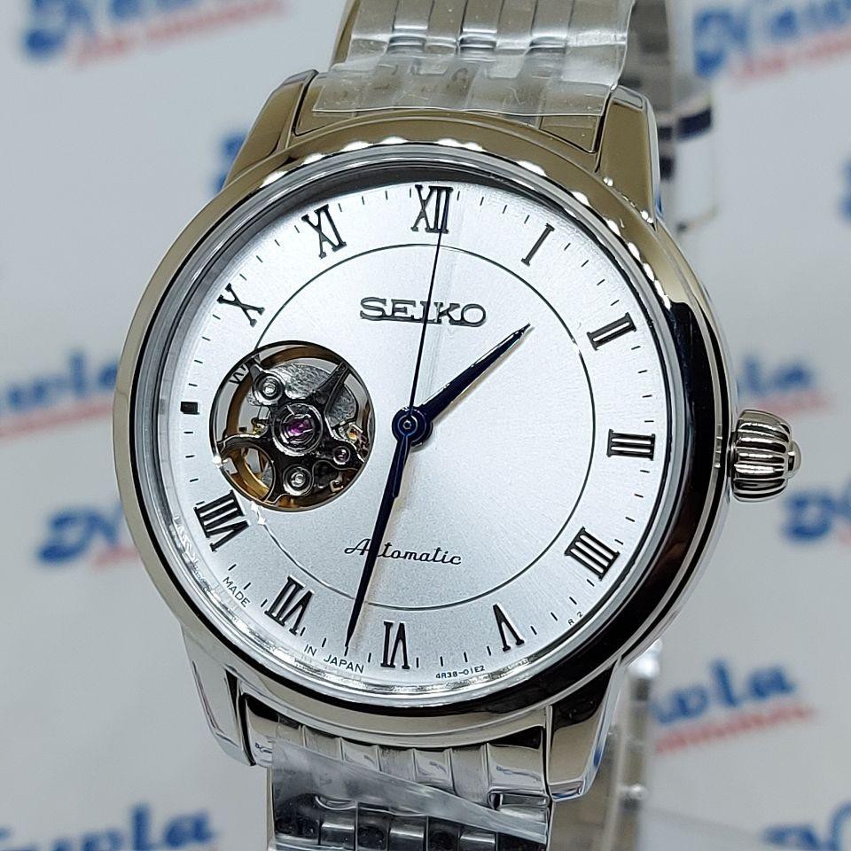 Seiko Presage Ladies SSA859J1 Sapphire Silver - Jam Tangan Wanita SSA859