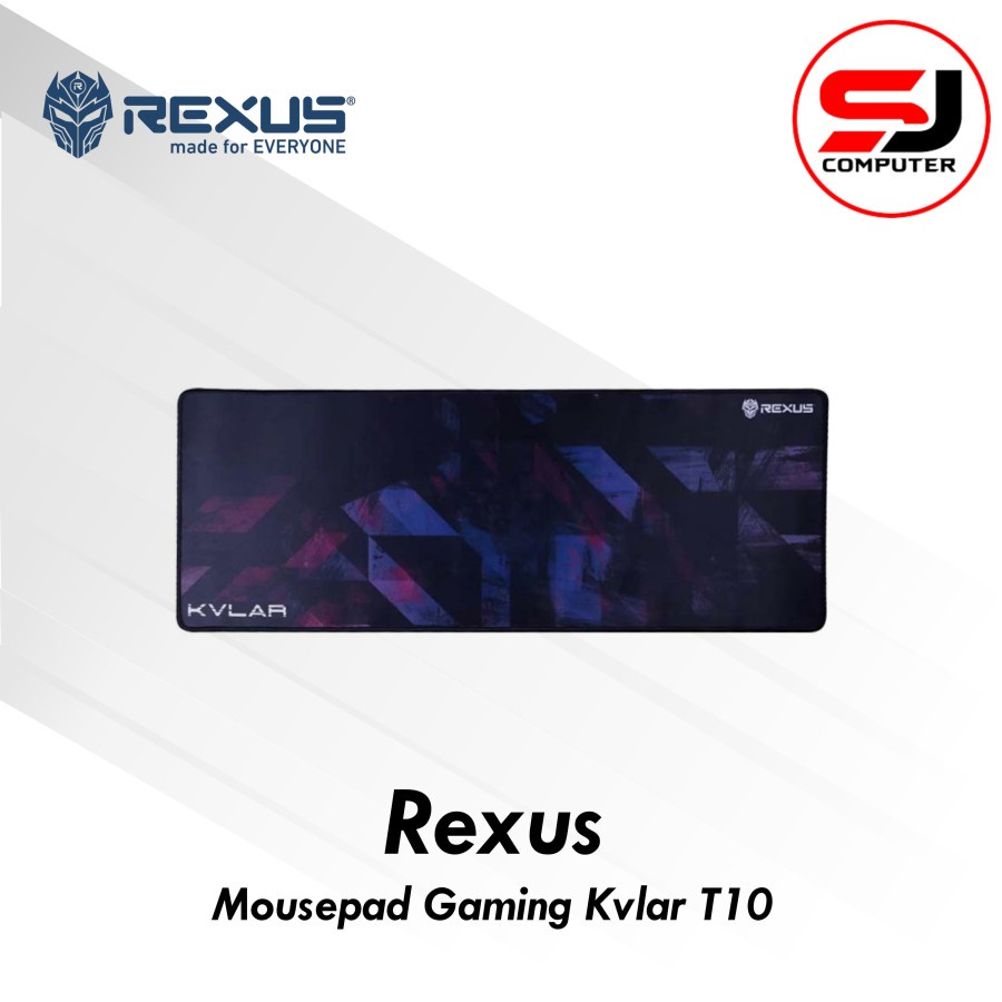 Rexus Mousepad Gaming Kvlar T10 Speed Edition XL - Hitam