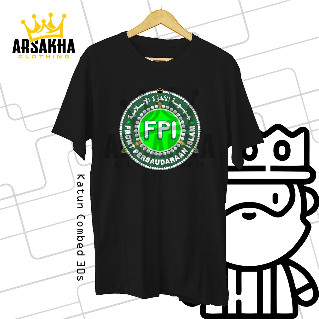 Kaos Distro FPI Front Persaudaraan Islam Baru - Arsakha Industries