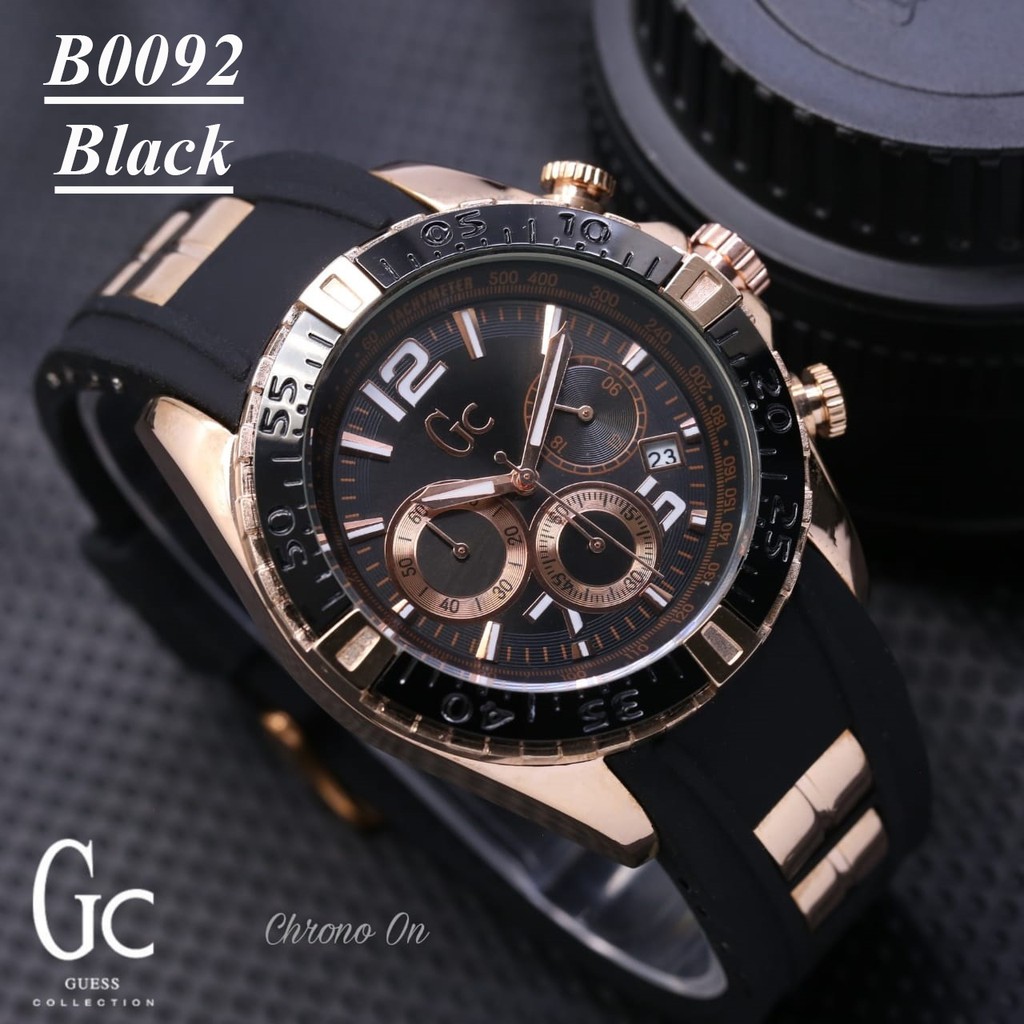 Jam Tangan Pria/Cowo GC Guess Collection Gold - Kode B0092