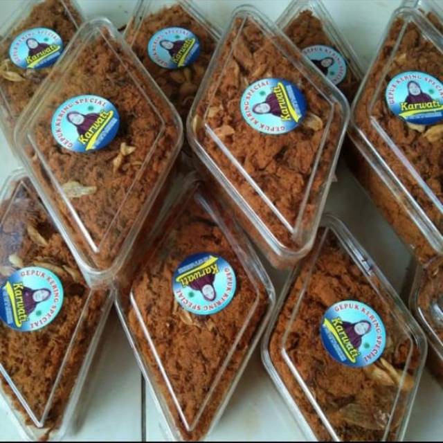 

gepuk sapi karwati