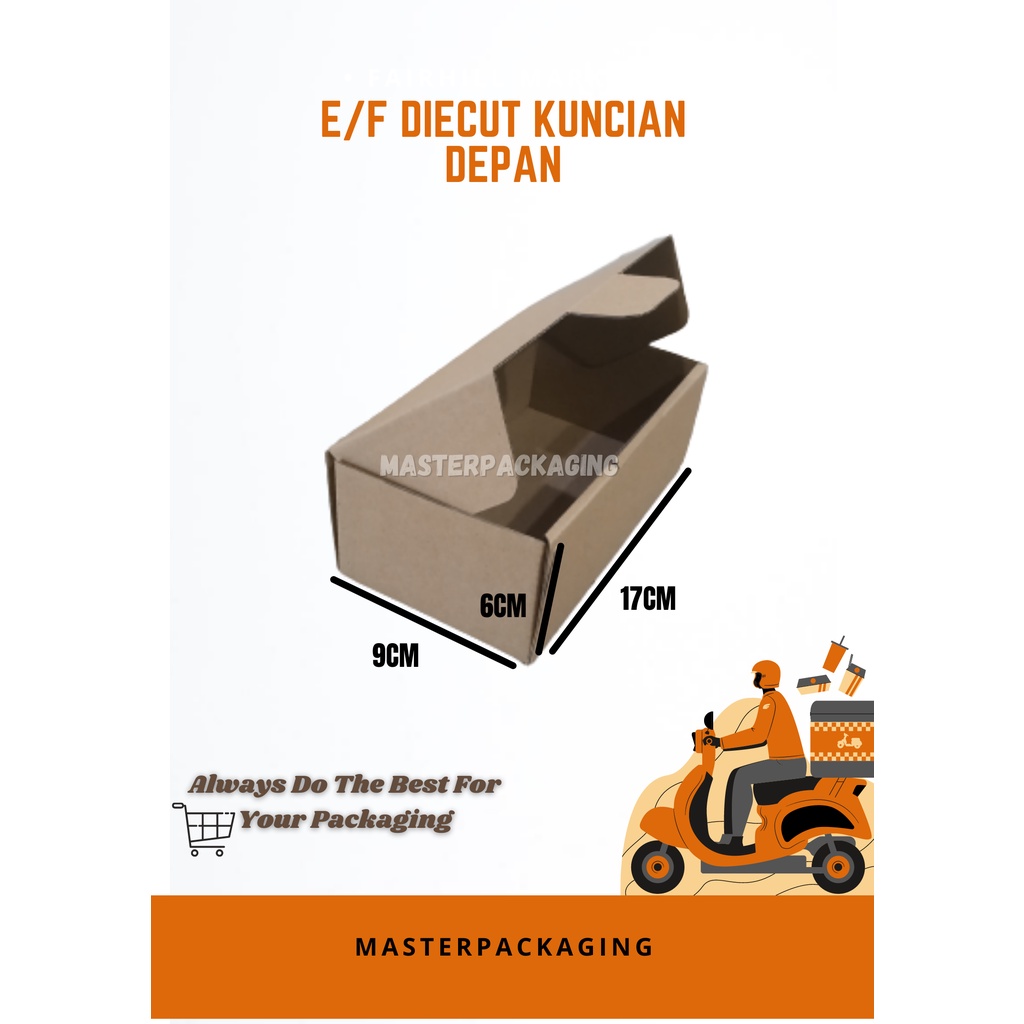 

DUS PIZZA/KARDUS/BOX DIECUT KUNCIAN DEPAN UK 17X9X6