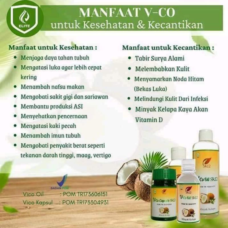 

vco oil(minyak kelapa murni)
