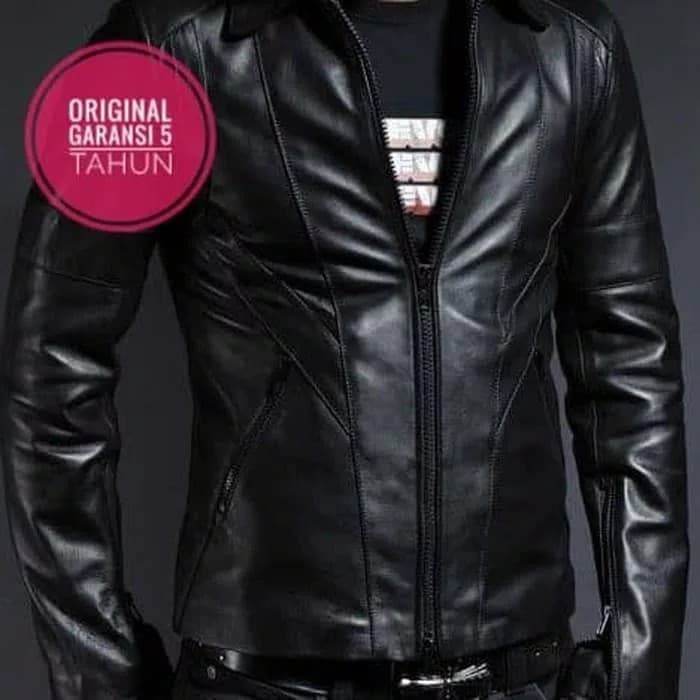 Jacket Kulit Pria Kulit Domba Asli