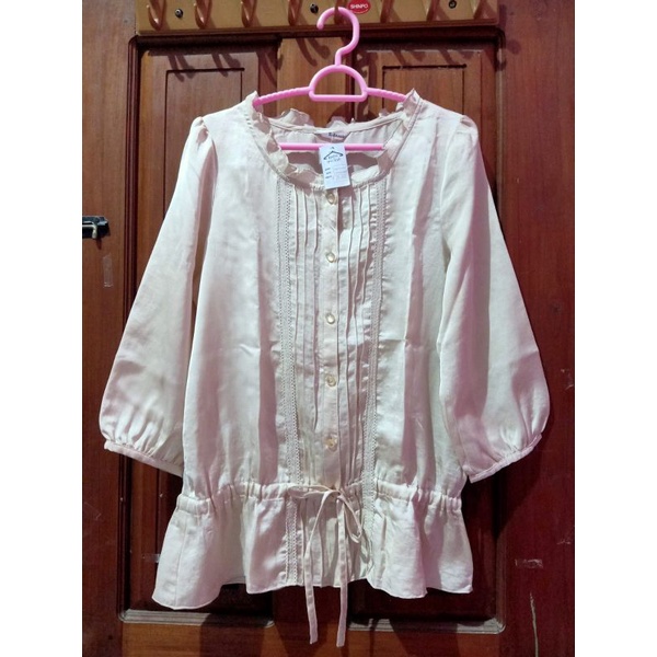 preloved blouse sifon