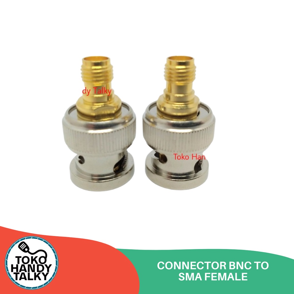 CONNECTOR BNC TO SMA FEMALE NEW