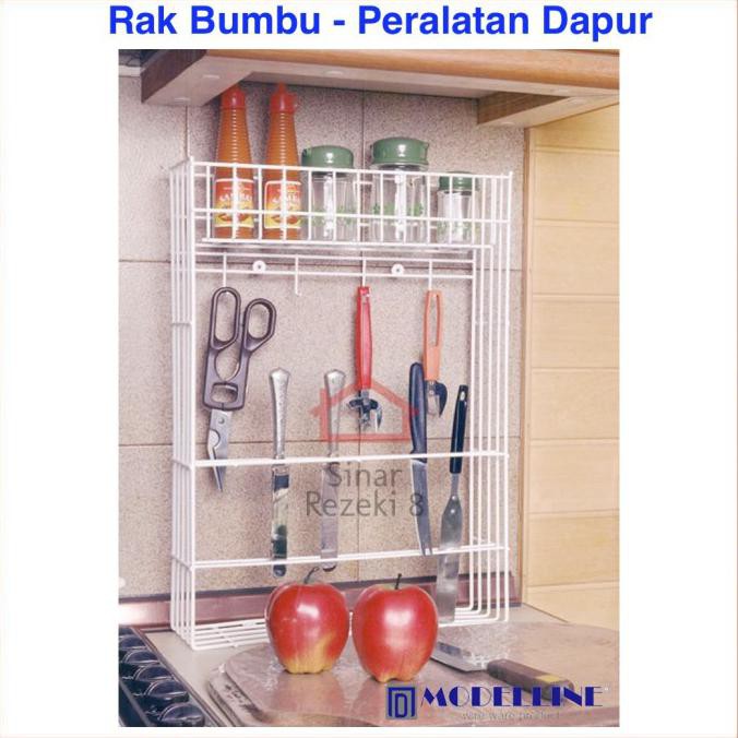 

READY BAYAR DITEMPAT Rak Peralatan Dapur Modelline / Tempat Bumbu Gantung Alat Masak Dapur SPECIAL