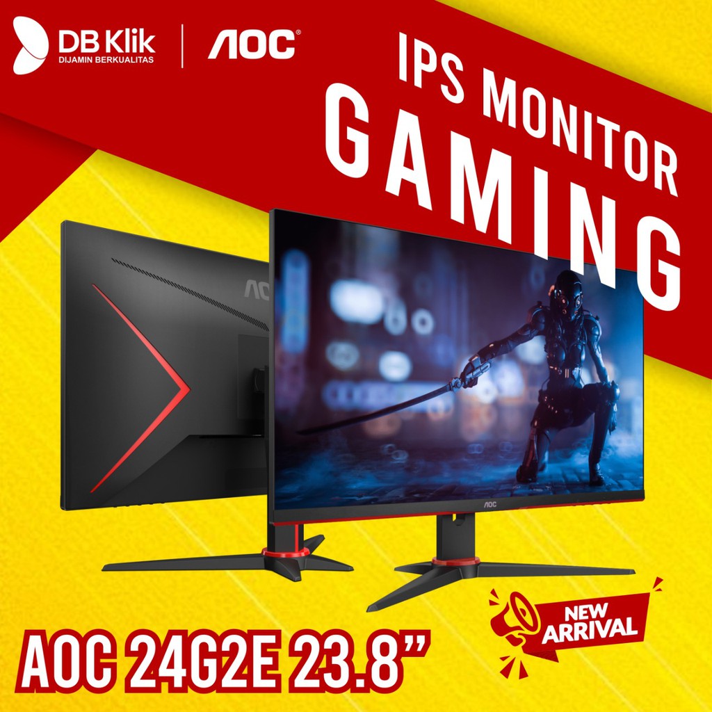 LED Monitor Gaming AOC 24G2E-70 23.8 144Hz FHD HDMI DP - AOC 24G2E ...