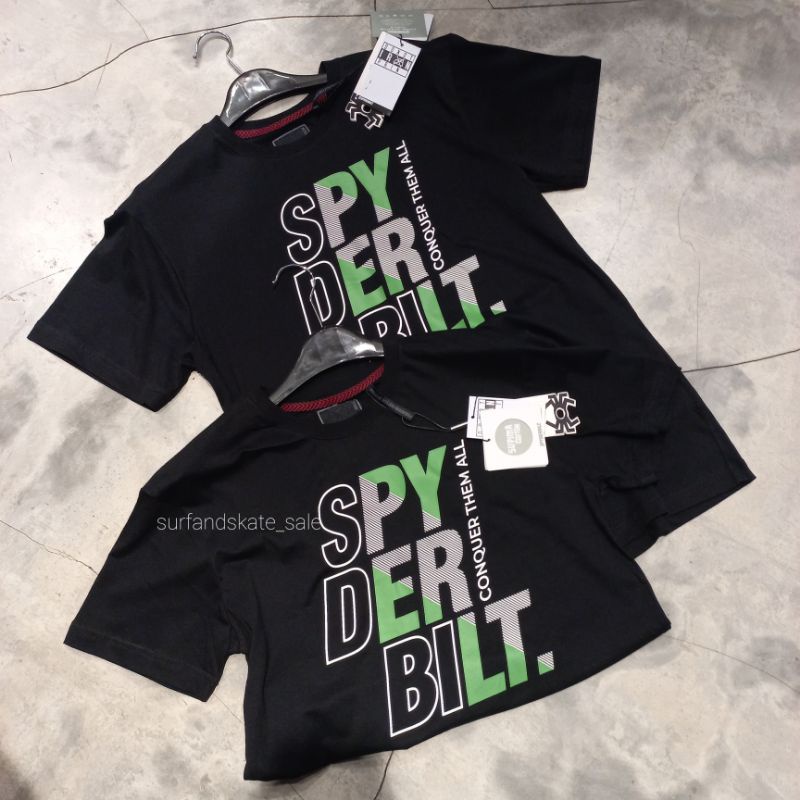 Kaos Spyderbilt Original New Sorobit Tee Blk